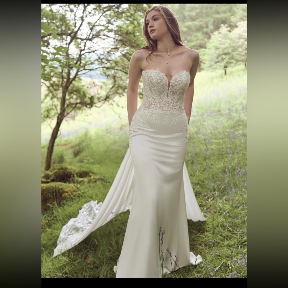 BNWT- not tried on- Maggie Sotero- Rebecca Ingram Oksana size 12 ivory- OBO